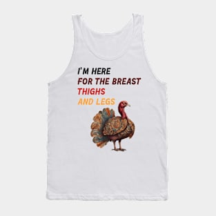 Thanksgiving Turkey in Retro Colors Tank Top